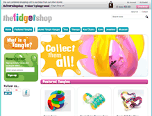 Tablet Screenshot of fidgetshop.com
